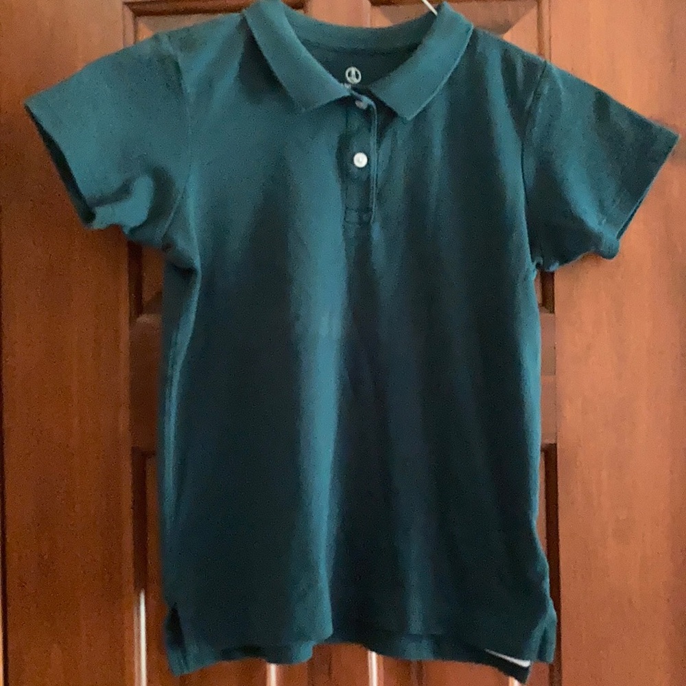 Lands End Boys Polo Short Sleeved Shirt